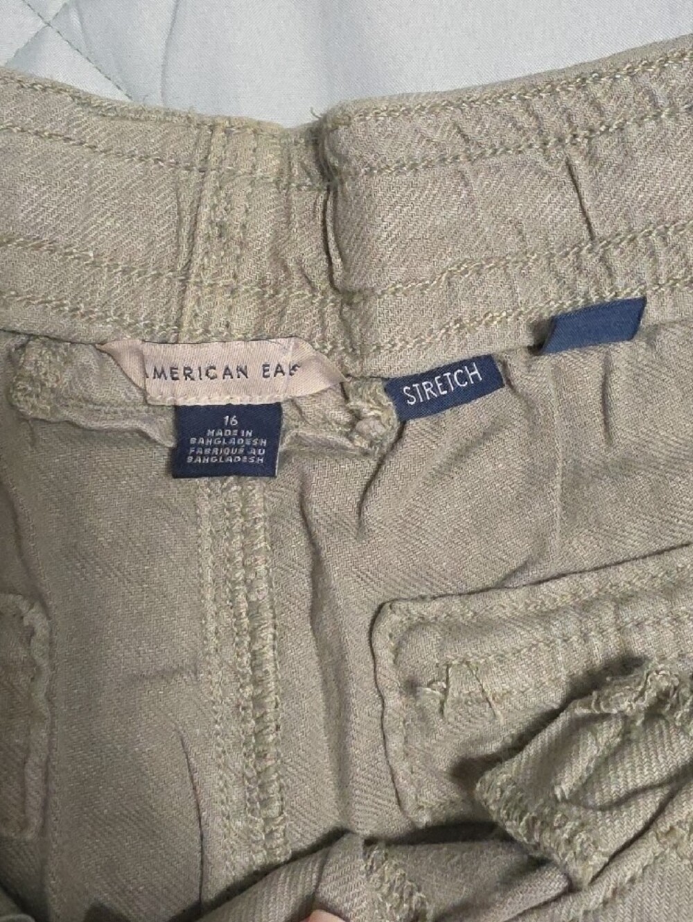 American Eagle Outfitters Women's Shorts in Taupe - Picture 2 of 6